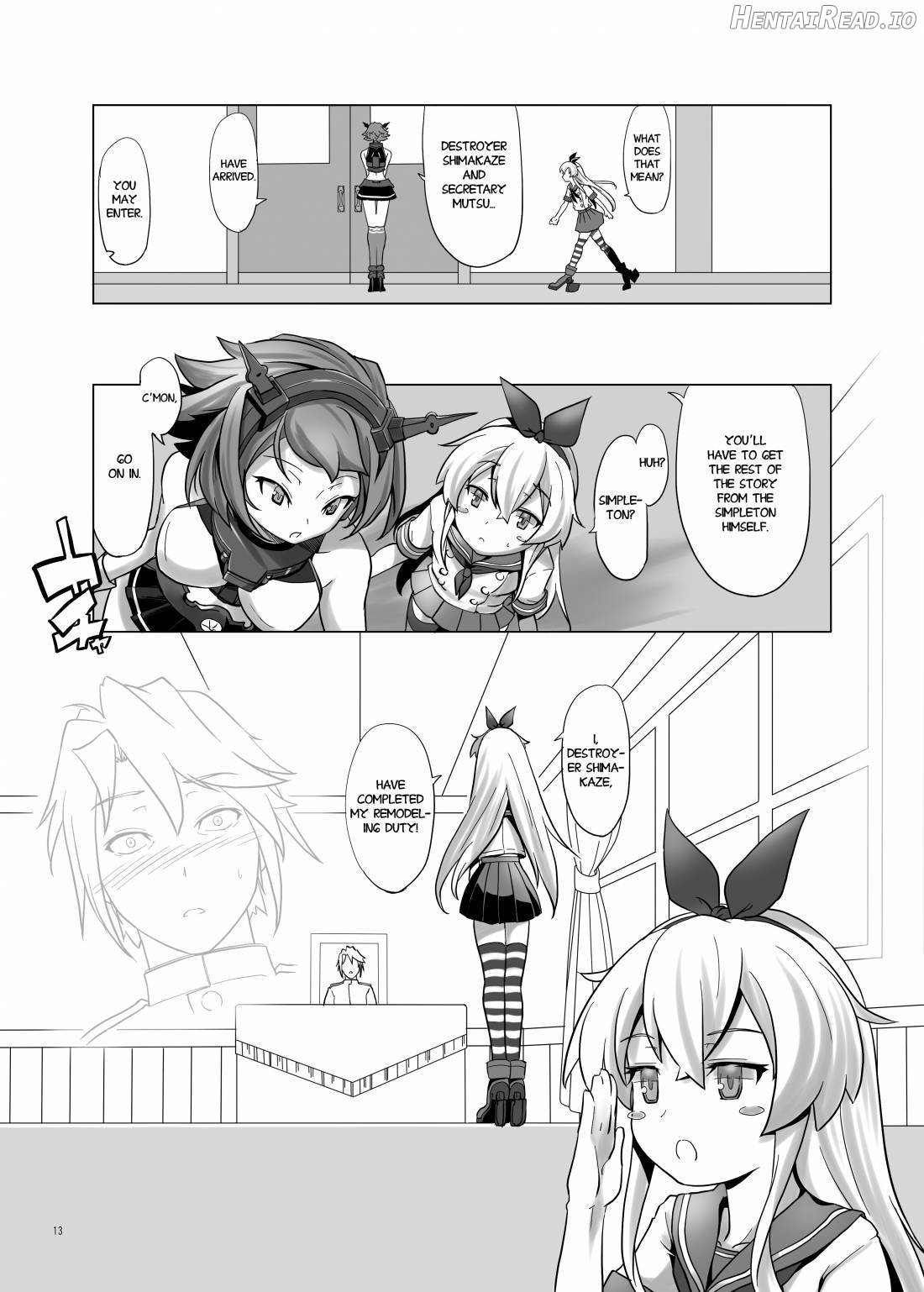 TS Shimakaze Chapter 1 - page 12