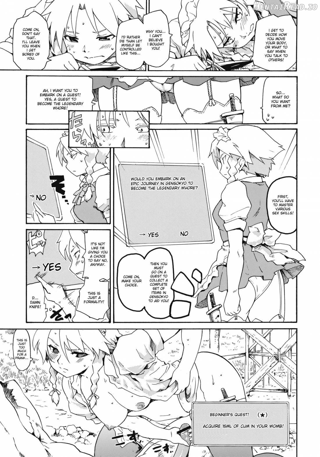 Touhou Ukiyo Emaki Warau Knife Chapter 2 - page 6