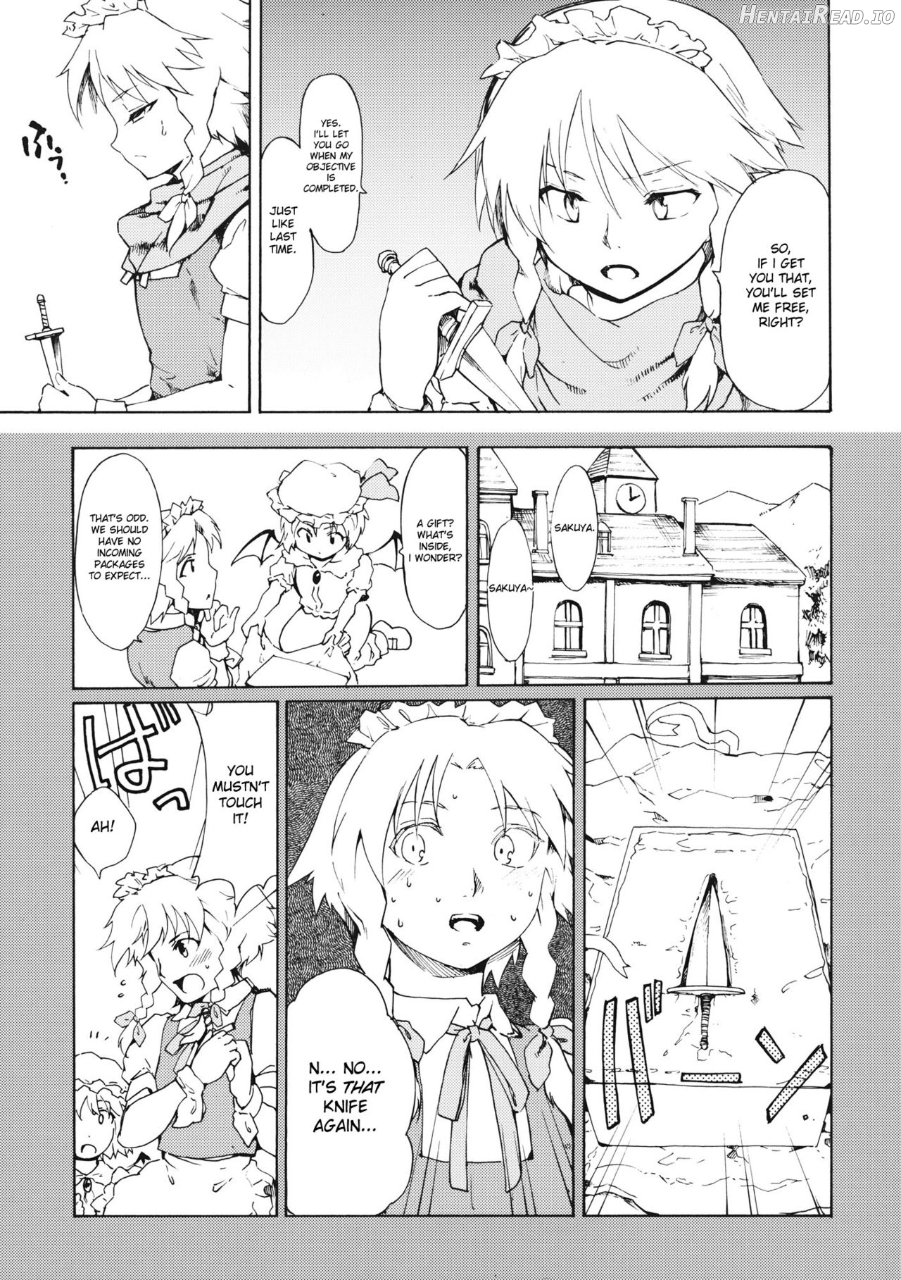 Touhou Ukiyo Emaki Warau Knife Chapter 3 - page 5