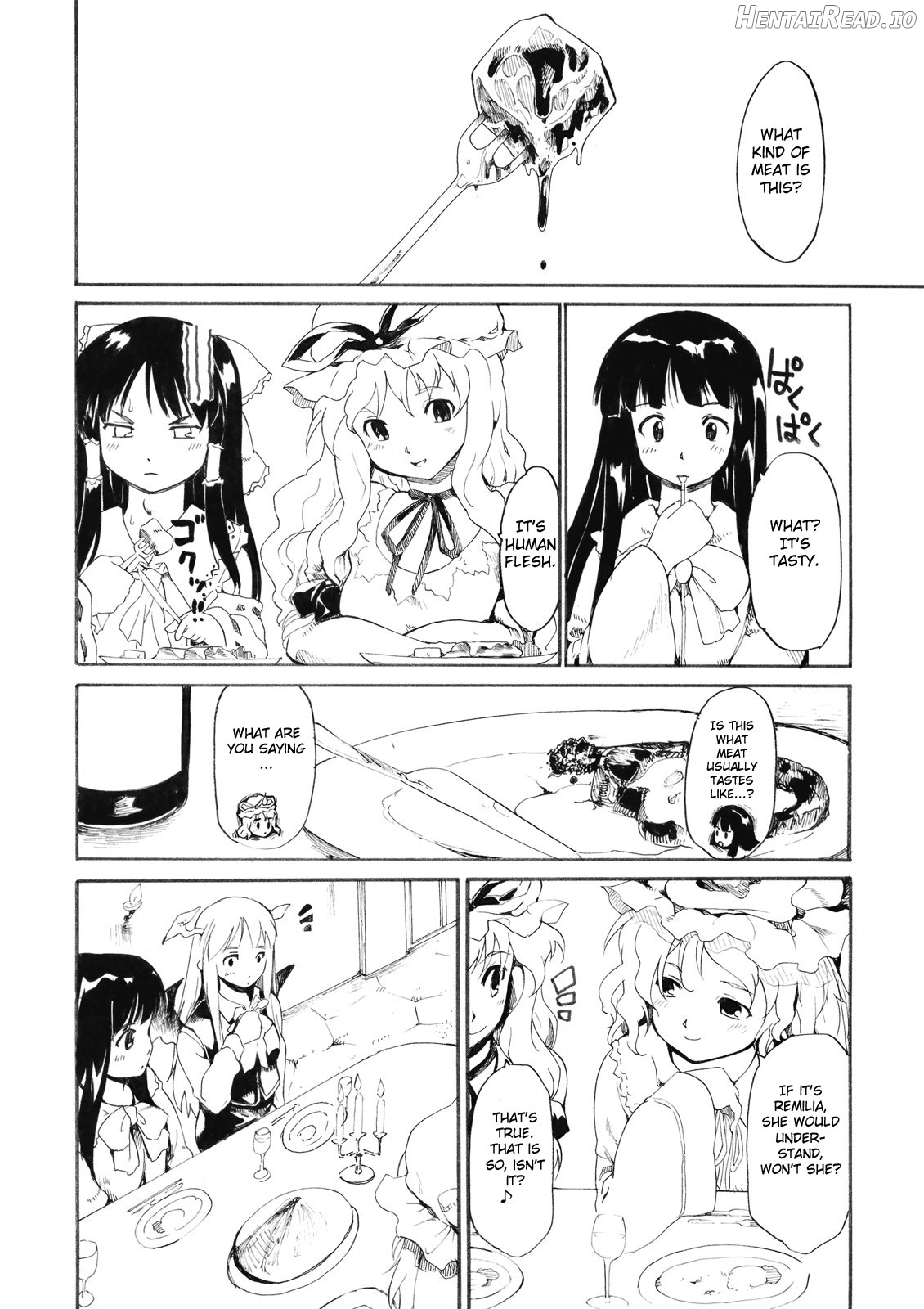 Touhou Ukiyo Emaki Warau Knife Chapter 4 - page 2