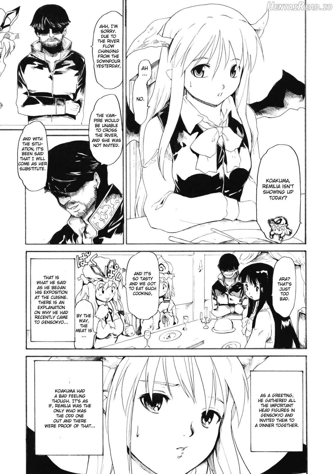 Touhou Ukiyo Emaki Warau Knife Chapter 4 - page 3