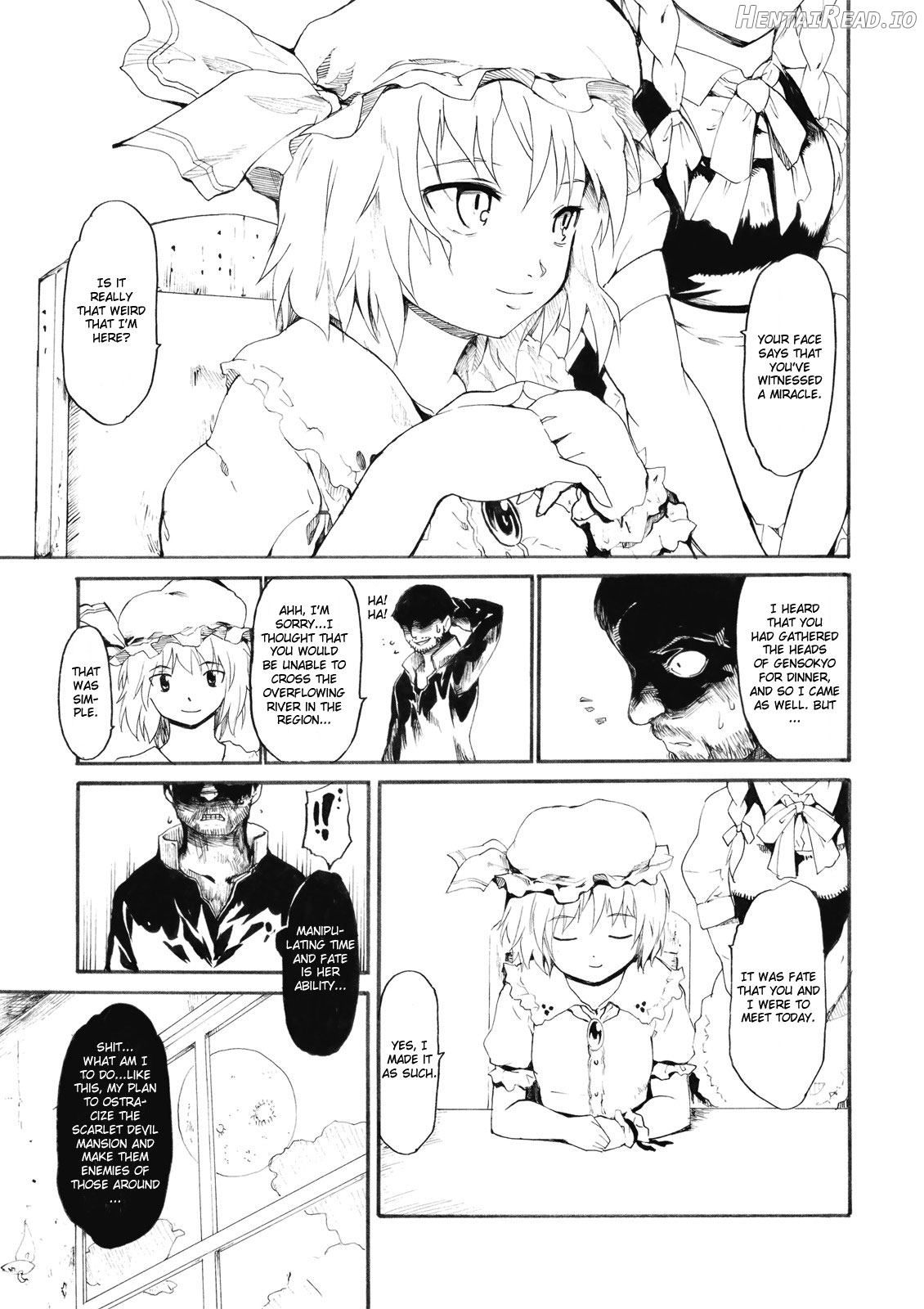 Touhou Ukiyo Emaki Warau Knife Chapter 4 - page 17