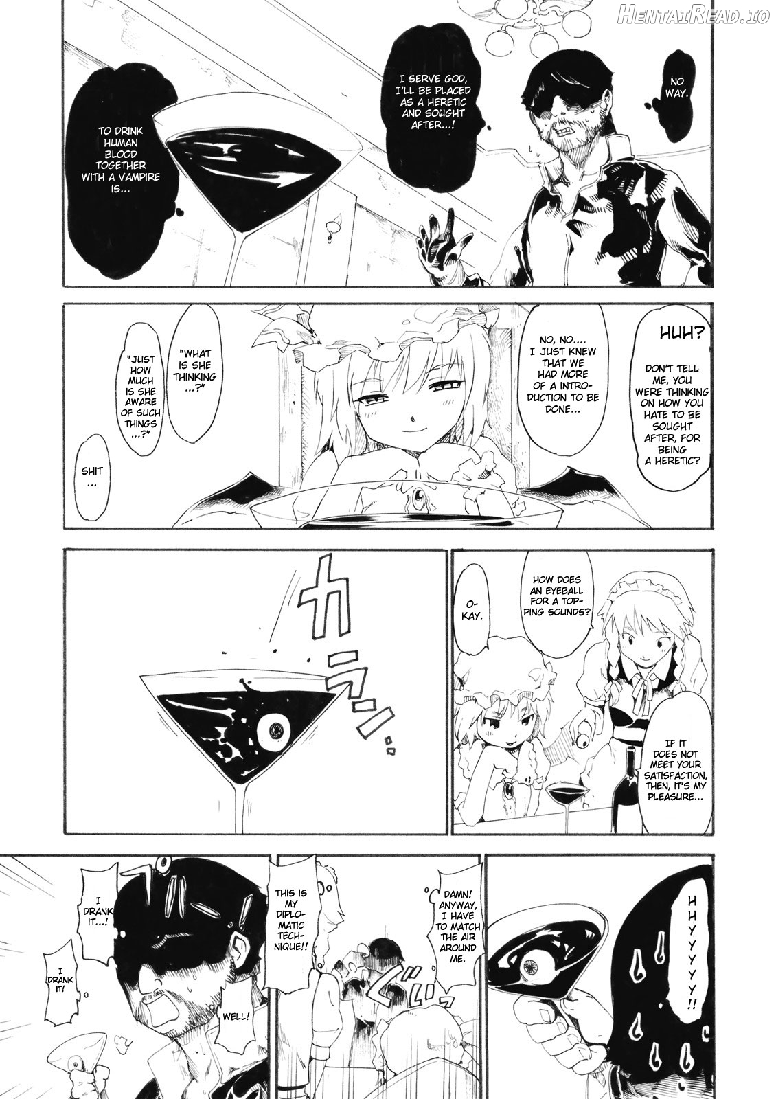 Touhou Ukiyo Emaki Warau Knife Chapter 4 - page 19