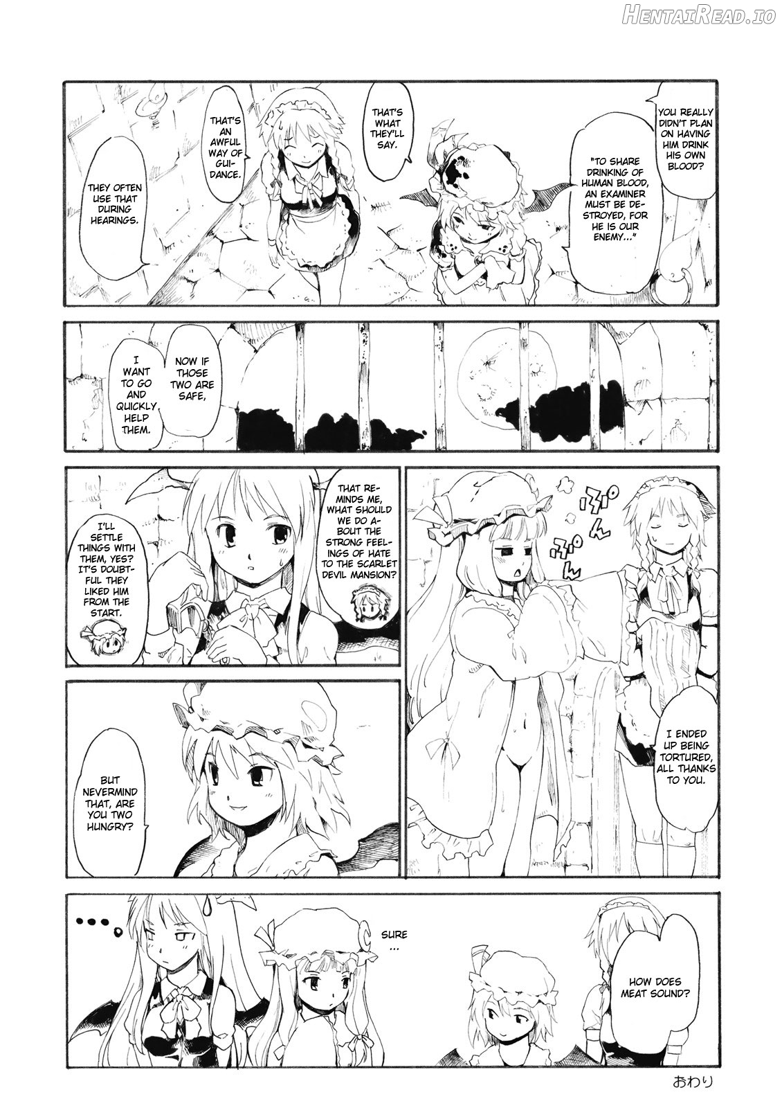 Touhou Ukiyo Emaki Warau Knife Chapter 4 - page 21