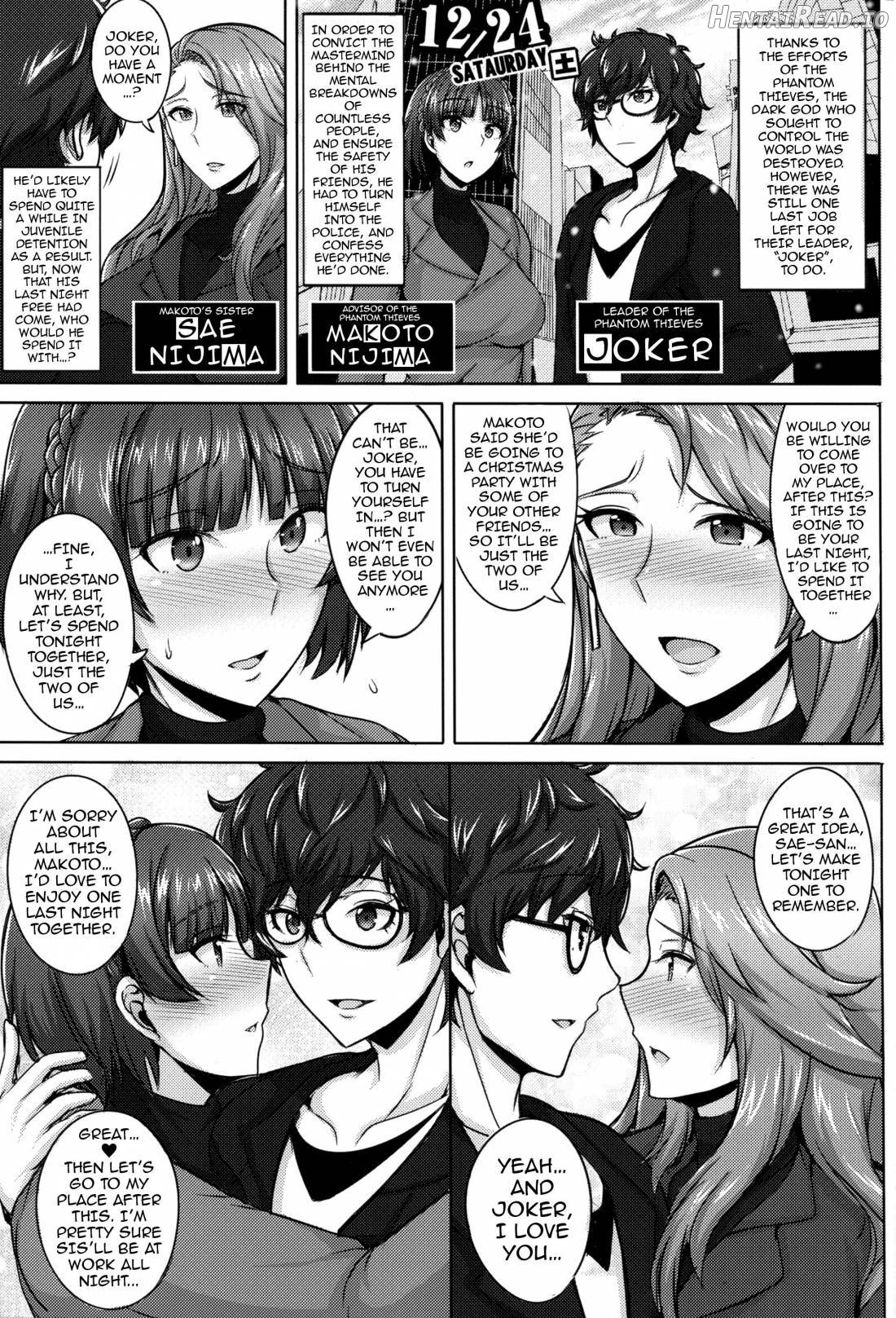 Niijima Shimai no Christmas Chapter 1 - page 2