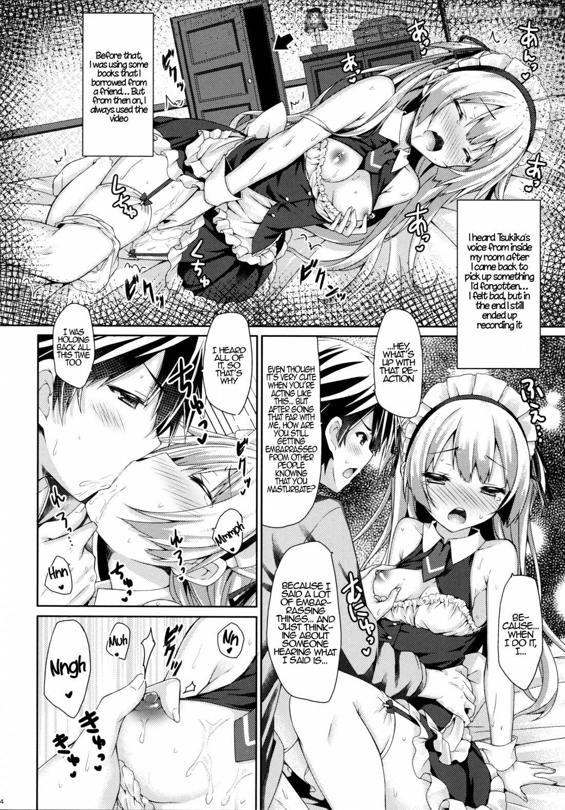 Ginpatsu + Maid (Goshujin-sama + Kataomoi) Hatsutaiken ÷ Ecchi = Daisuki! Chapter 1 - page 12