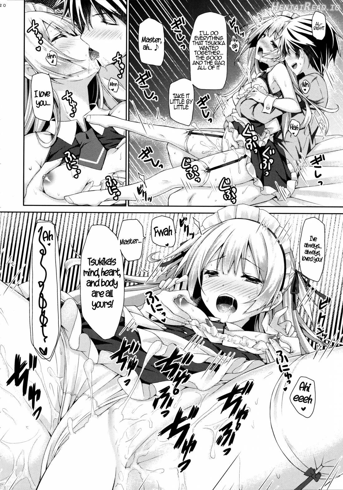 Ginpatsu + Maid (Goshujin-sama + Kataomoi) Hatsutaiken ÷ Ecchi = Daisuki! Chapter 1 - page 18