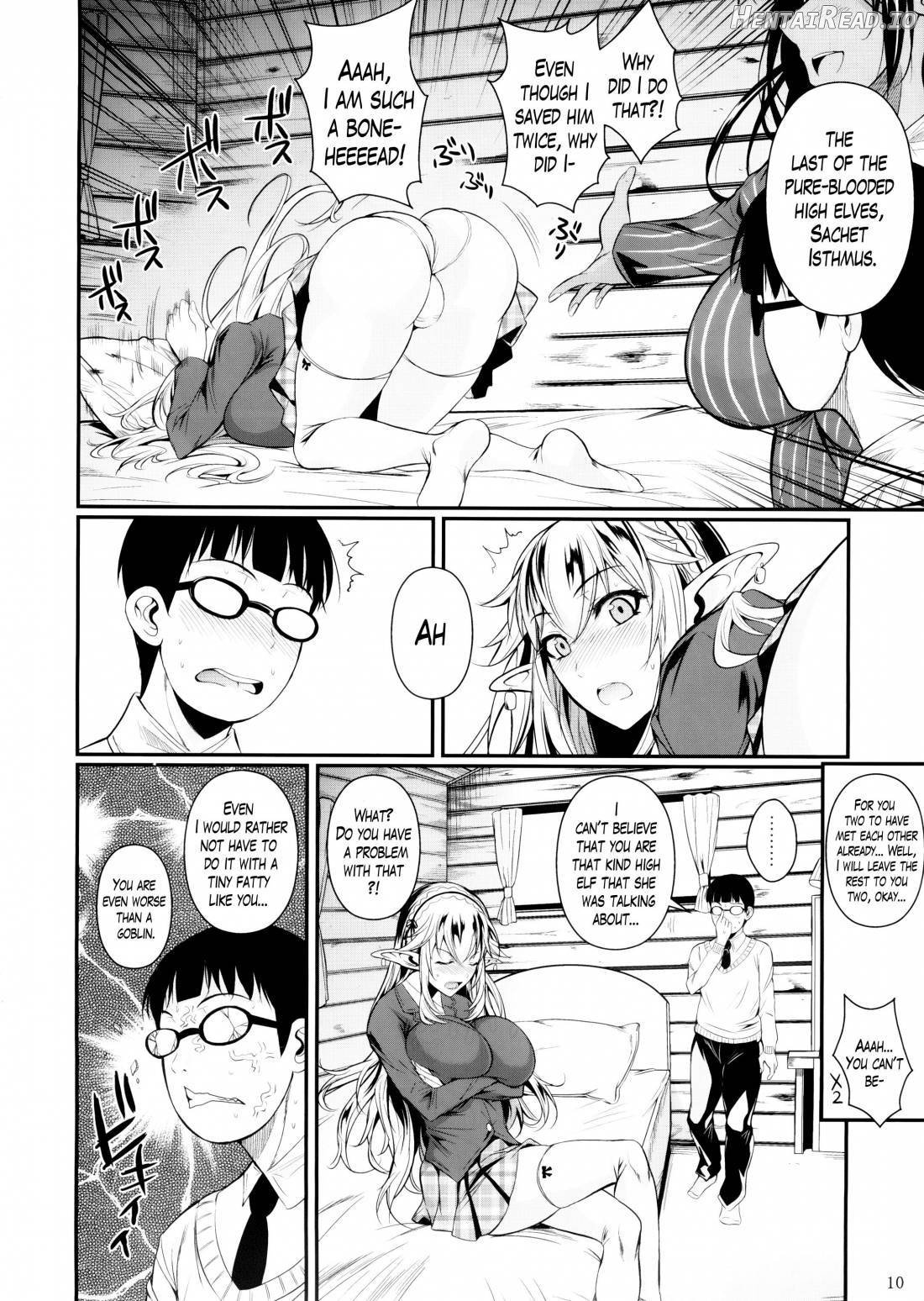 High Elf x High School Shiro x Kuro Chapter 1 - page 9