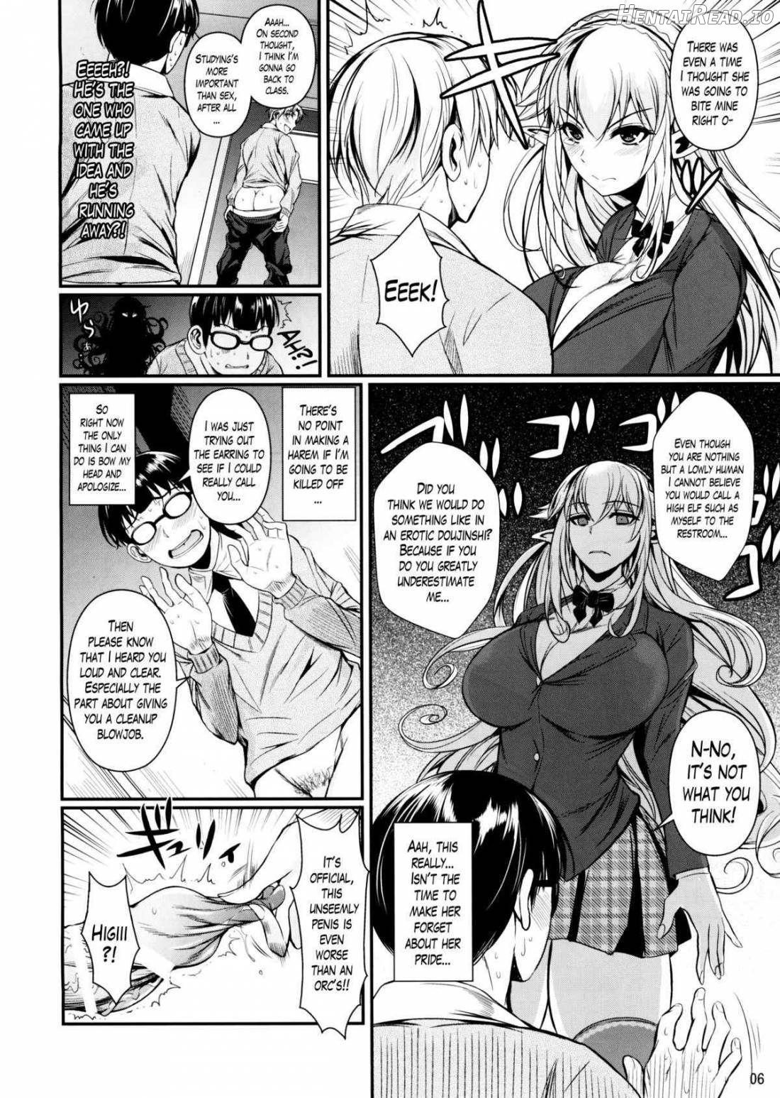 High Elf x High School Shiro x Kuro Chapter 3 - page 7