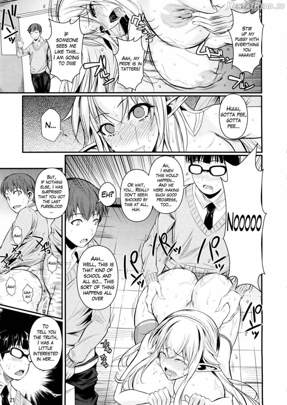 High Elf x High School Shiro x Kuro Chapter 3 - page 22