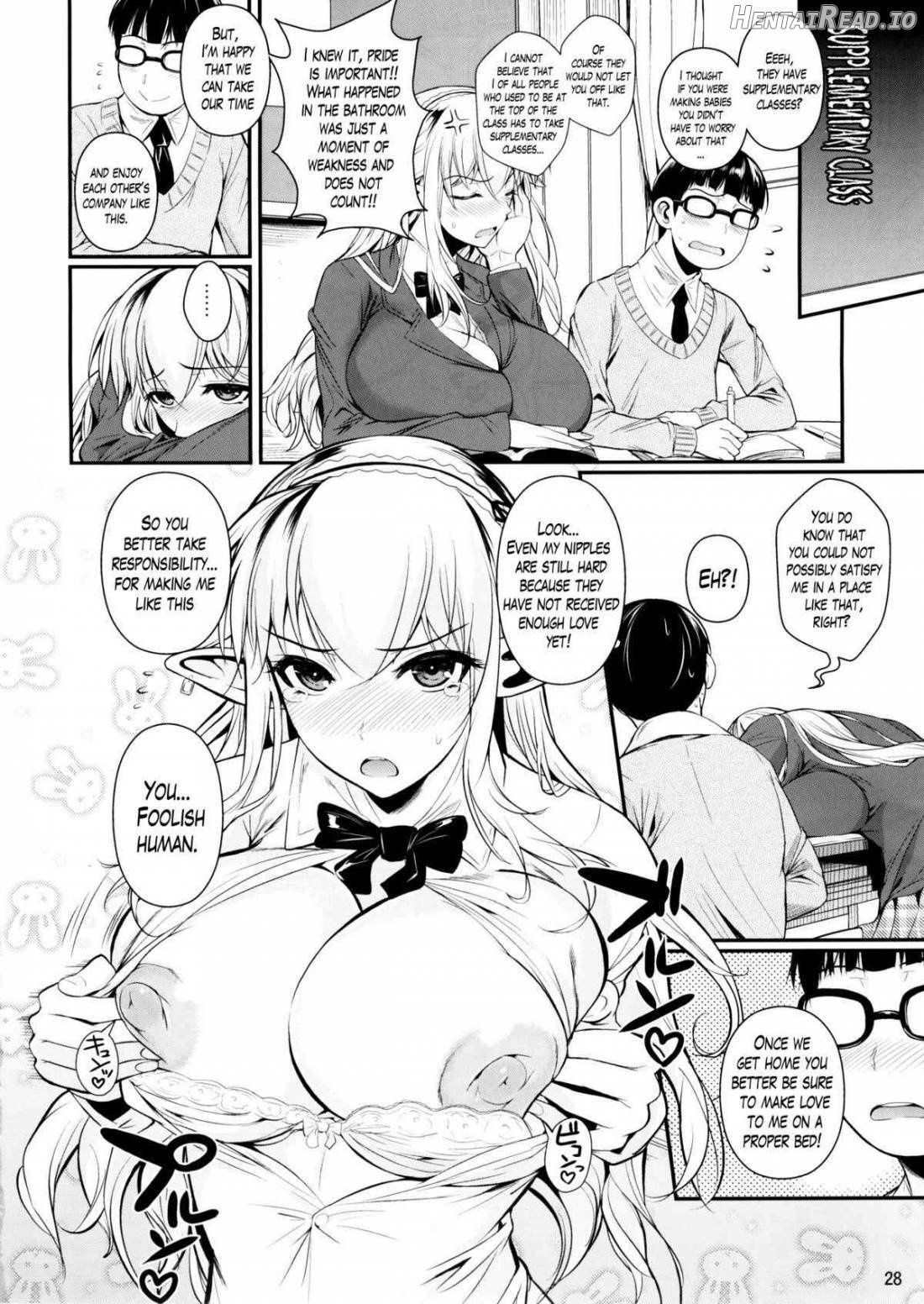 High Elf x High School Shiro x Kuro Chapter 3 - page 29