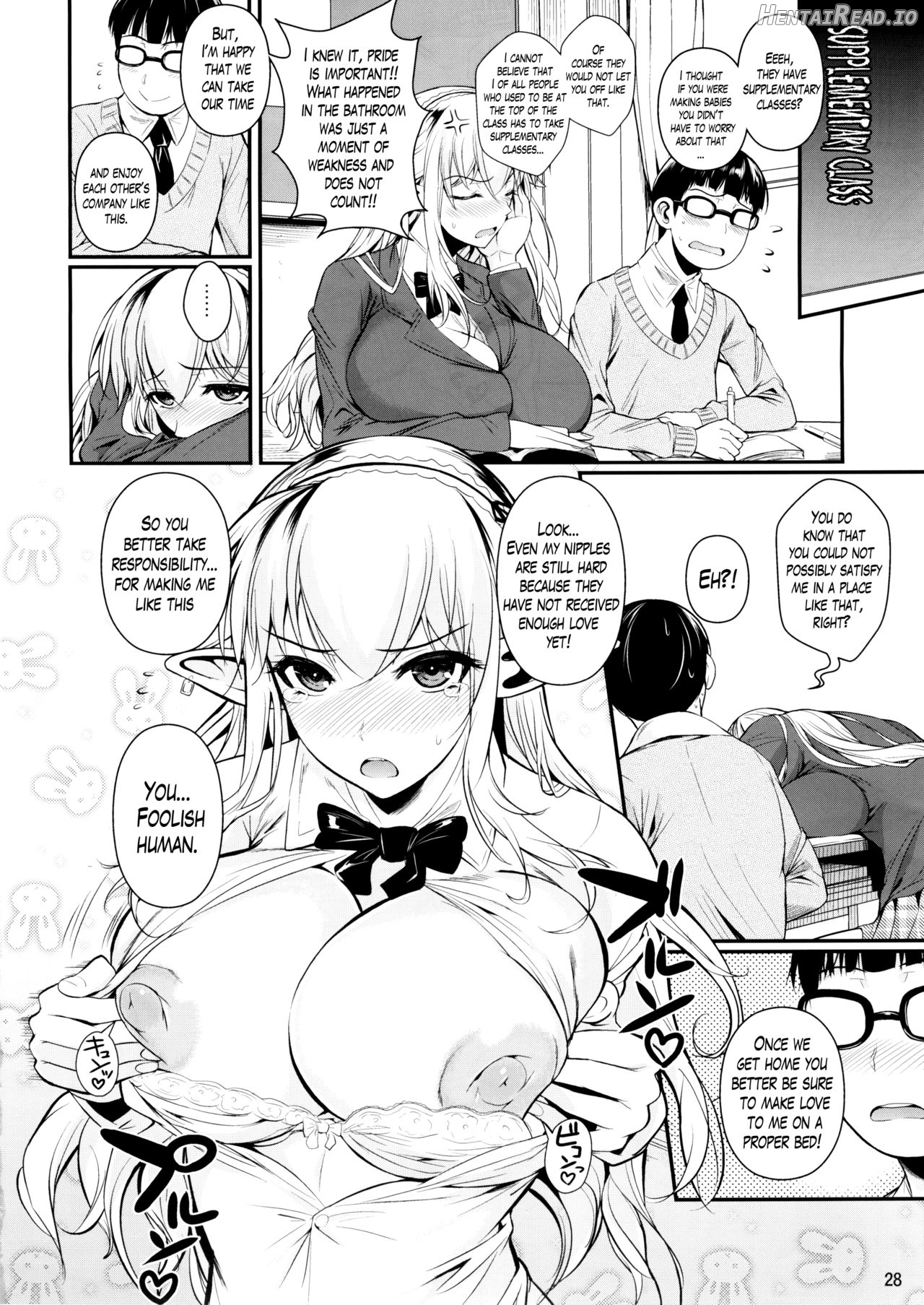 High Elf x High School Shiro x Kuro Chapter 4 - page 29