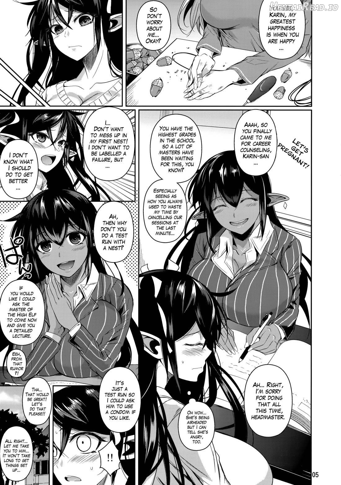 High Elf x High School Shiro x Kuro Chapter 7 - page 4