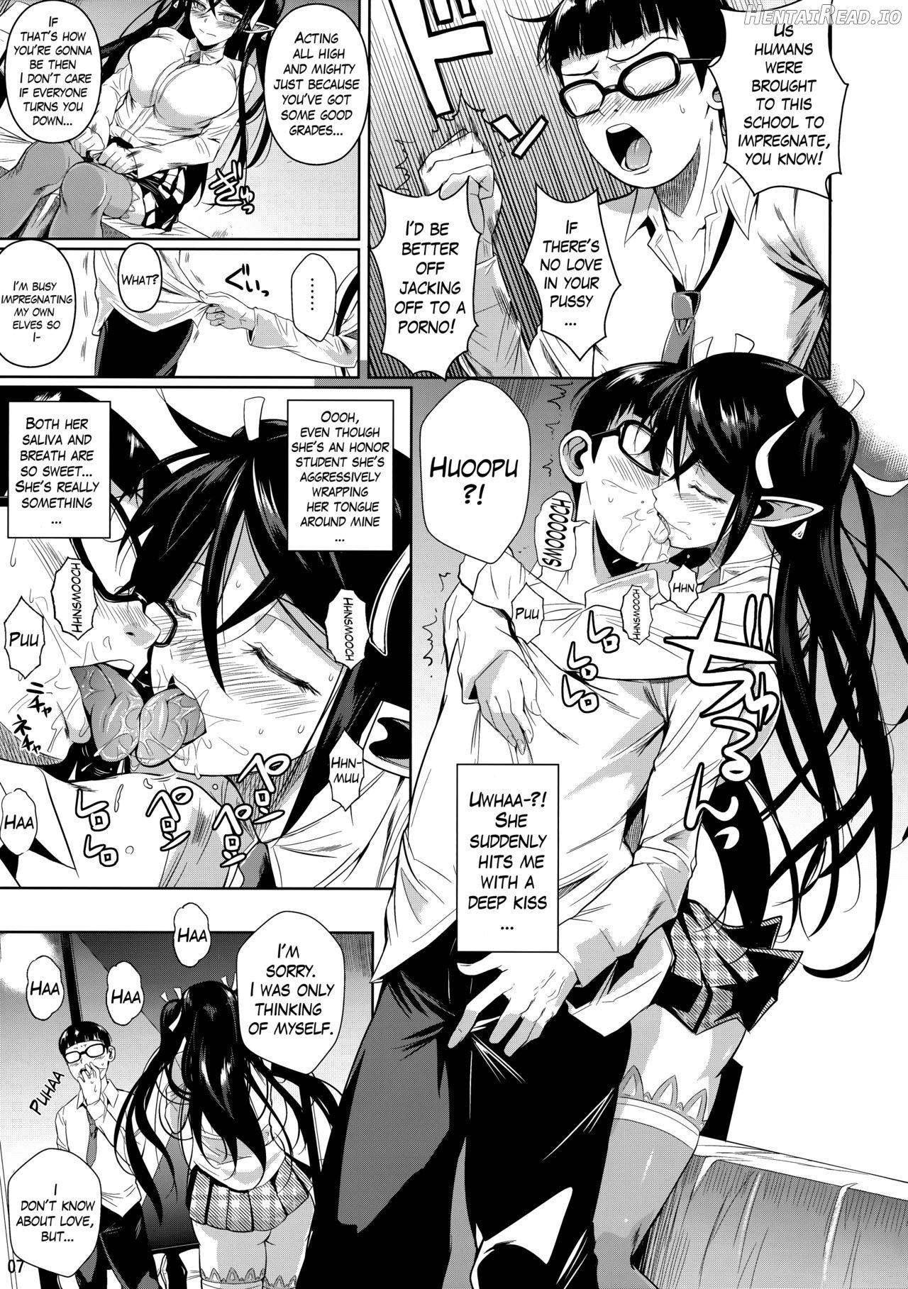 High Elf x High School Shiro x Kuro Chapter 8 - page 6