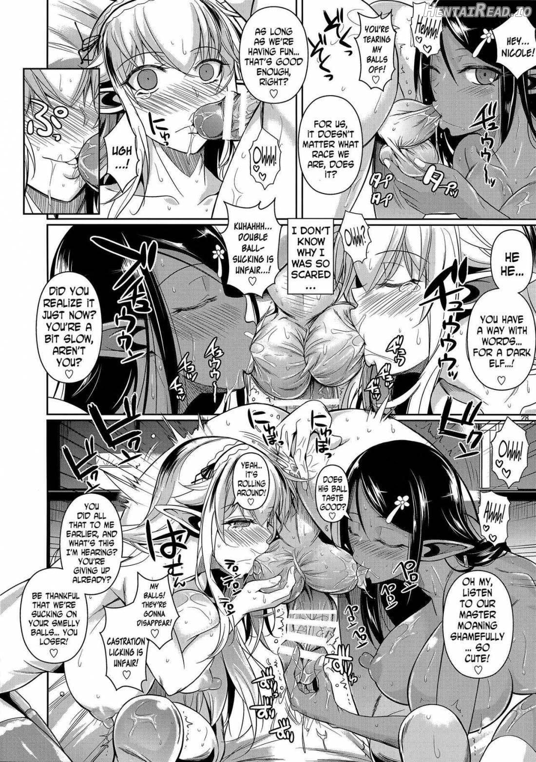 High Elf x High School Shiro x Kuro Chapter 9 - page 28