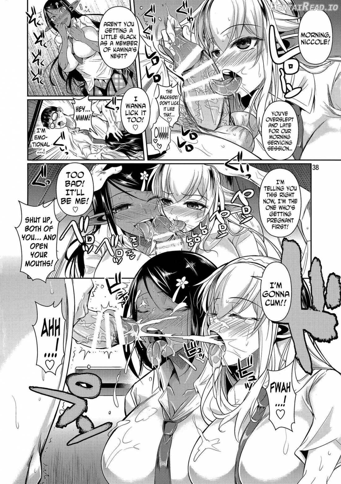 High Elf x High School Shiro x Kuro Chapter 9 - page 38