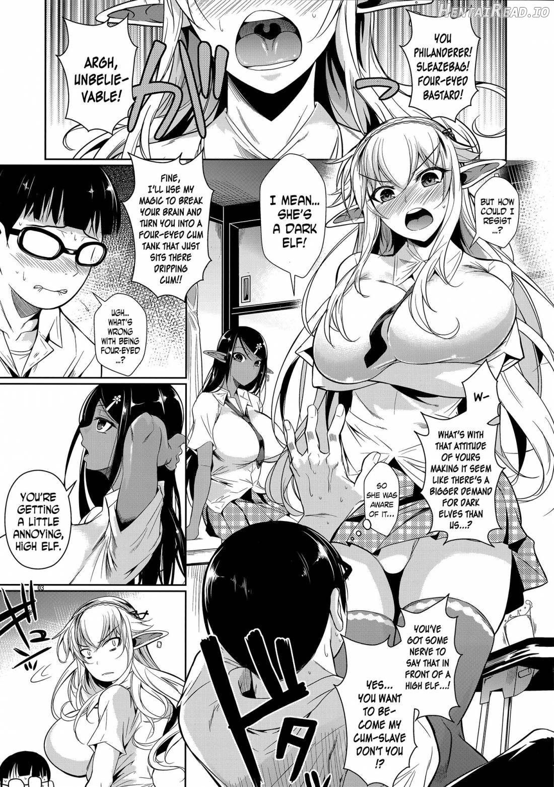 High Elf x High School Shiro x Kuro Chapter 10 - page 3