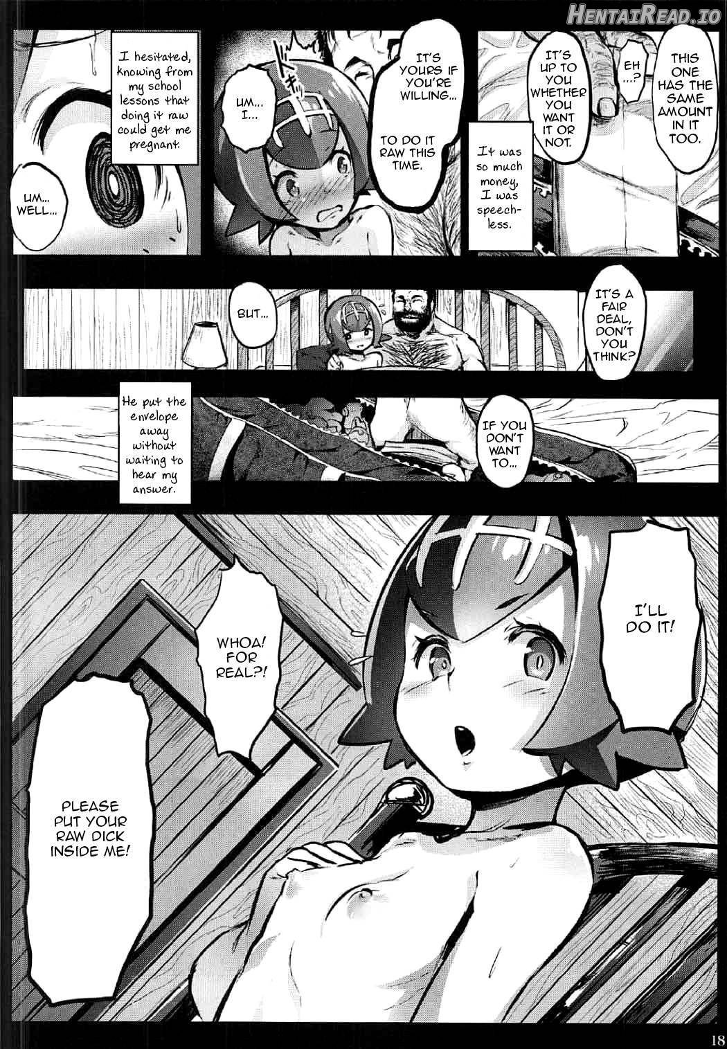 Kazoku no Seikatsuhi wa Suiren ga Kasegimasu...! -Alola Enkou Nakadashi Dai Shiren- Chapter 1 - page 17