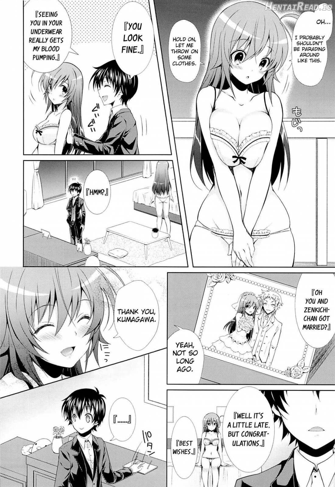 Hitozuma Medaka-chan (26) ga Kumagawa-kun ni NTR-reru Hon Chapter 9 - page 4