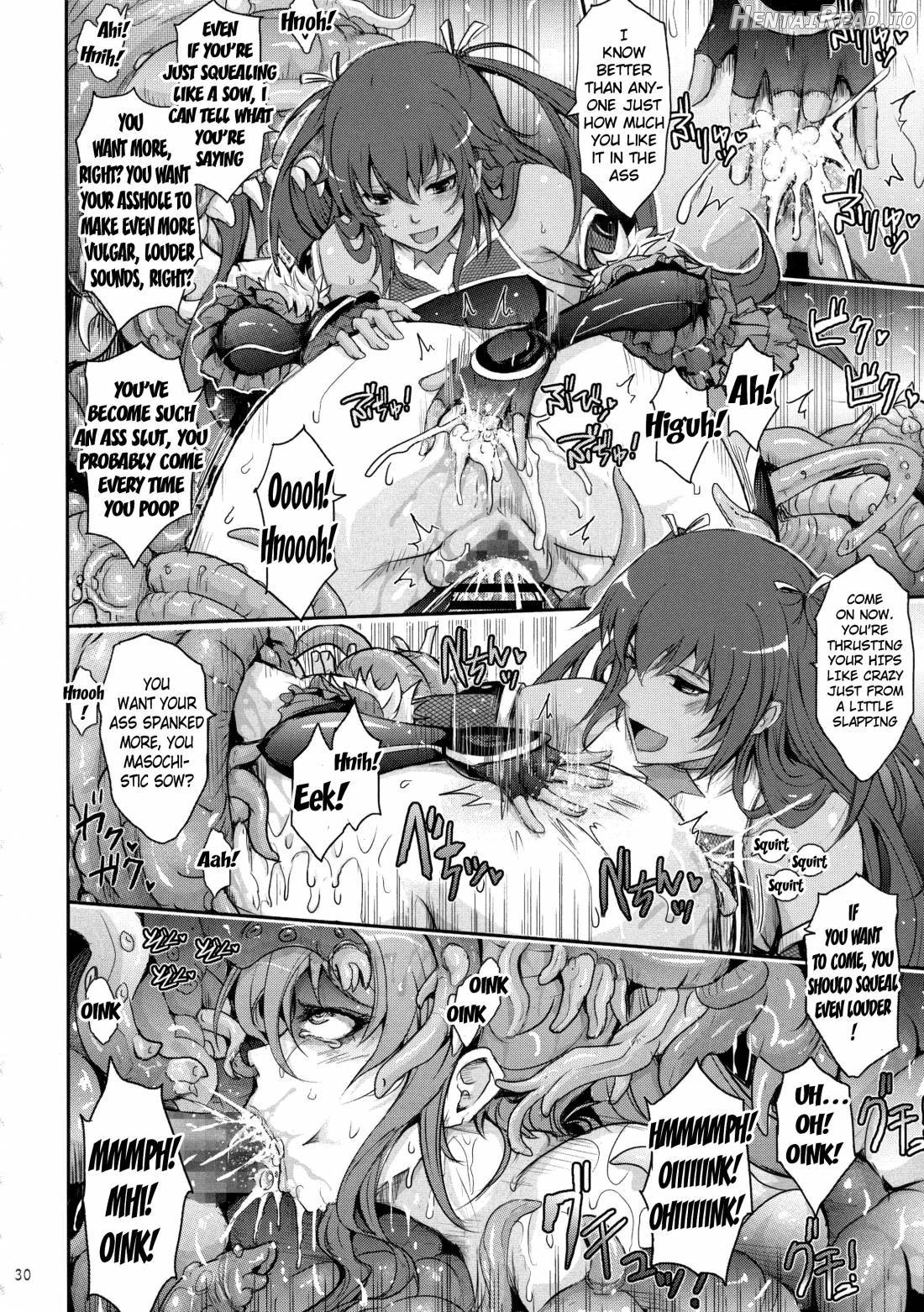 TENTACLES Reijou Akiyama Rinko no Mitsubako Chapter 1 - page 28