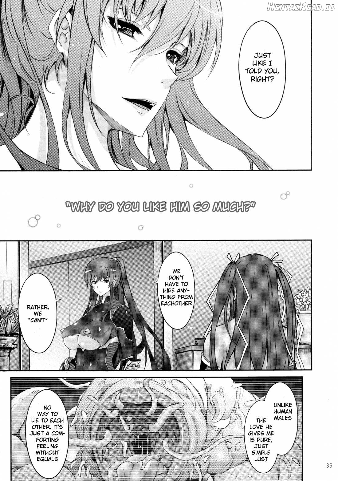 TENTACLES Reijou Akiyama Rinko no Mitsubako Chapter 1 - page 33