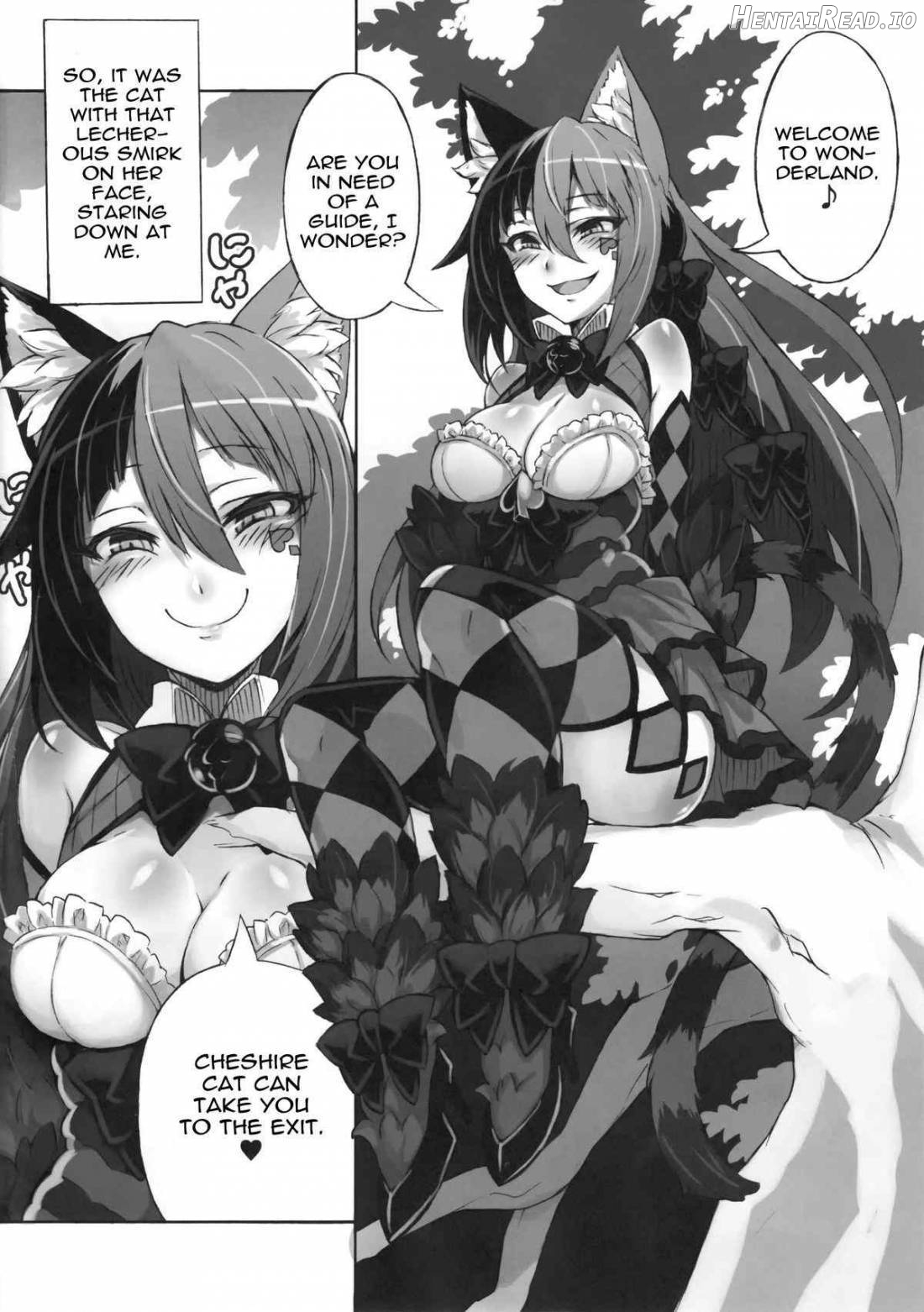 Mamono Musume Zukan Higai Houkoku ~Cheshire Neko no Oidemase Fushigi no Kuni~ Chapter 1 - page 3