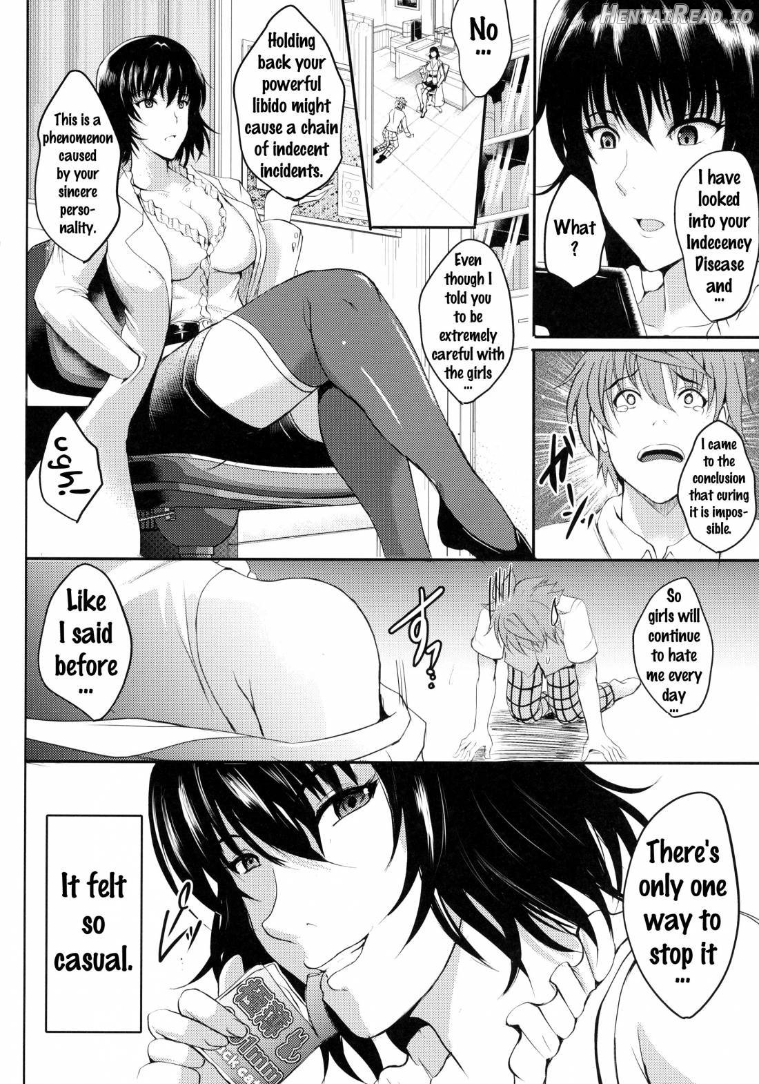 Netorare x VR ~Bakunyuu Hoken Kyoushi o Ninshin Chakushou!~ Chapter 1 - page 4