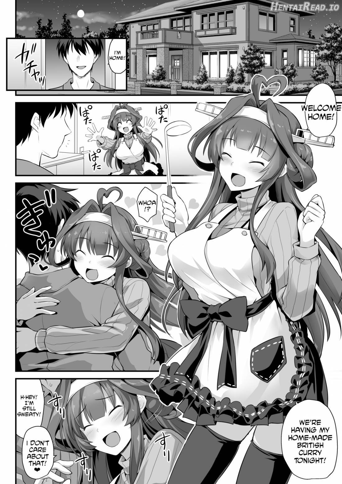 Kongou-chan to Love Love Shinkon Play Chapter 1 - page 3