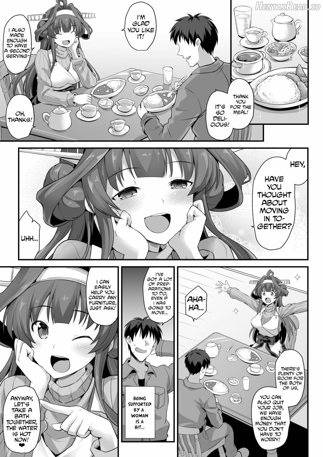 Kongou-chan to Love Love Shinkon Play Chapter 1 - page 4