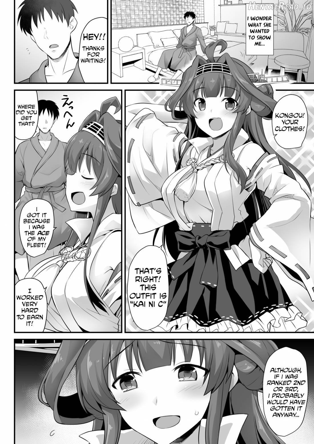 Kongou-chan to Love Love Shinkon Play Chapter 1 - page 7