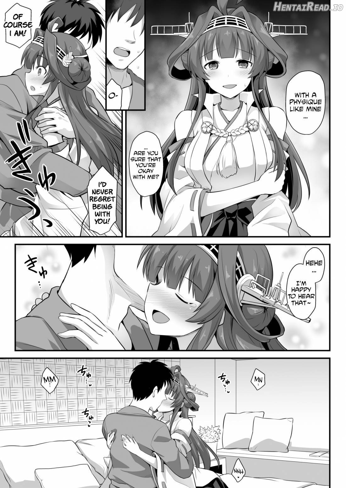 Kongou-chan to Love Love Shinkon Play Chapter 1 - page 8