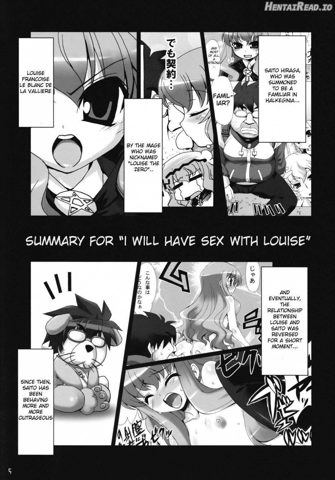 Boku wa Louise to Sex Suru!! Chapter 2 - page 4