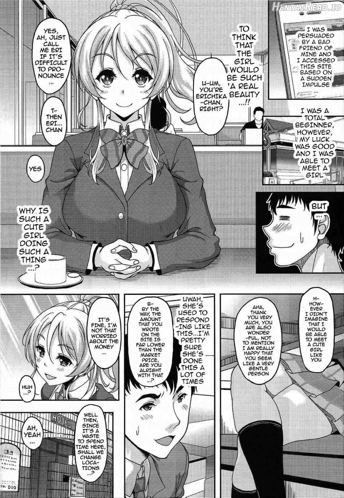 School Idol to Deaeru SNS ga Arutte Hontou desuka? Enkou Shoujo Erichika Hen Chapter 1 - page 2