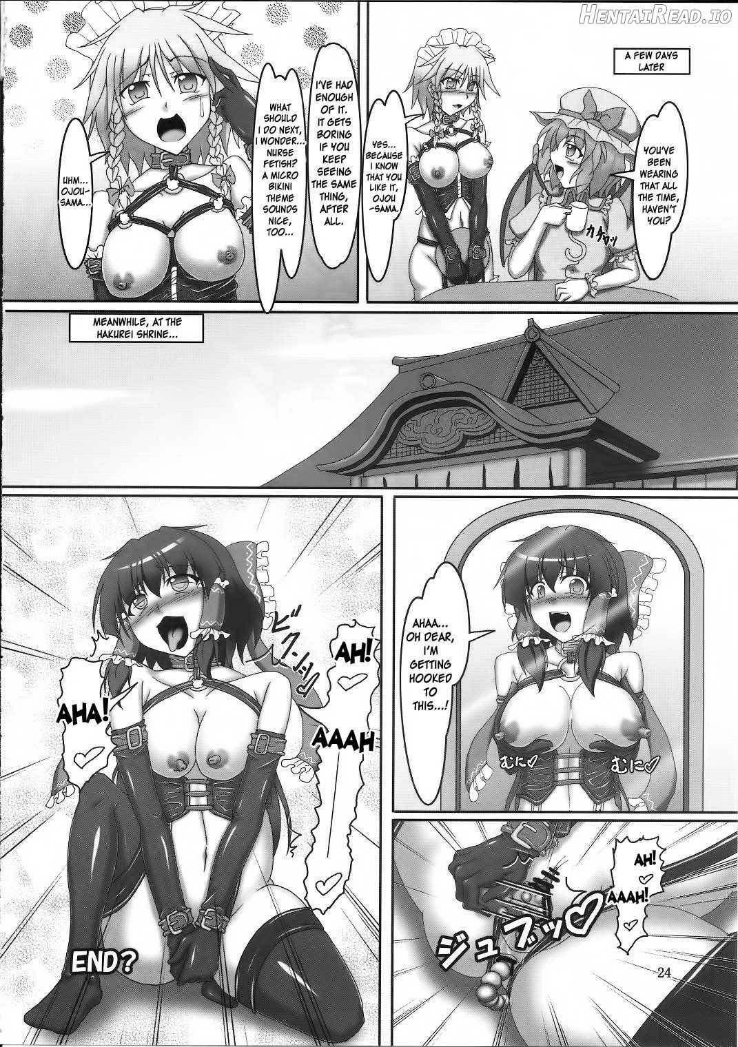 Sakuya to Reimu no Bondage de ikou!! Chapter 1 - page 22