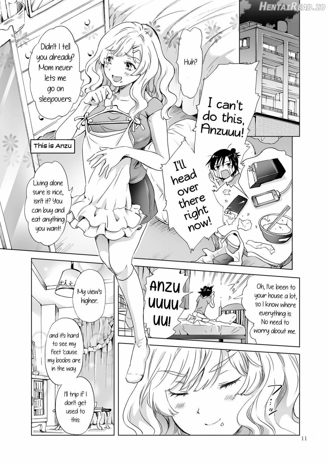 Oppai-chan to Chippai-chan ga Irekawaru Hanashi Chapter 1 - page 10