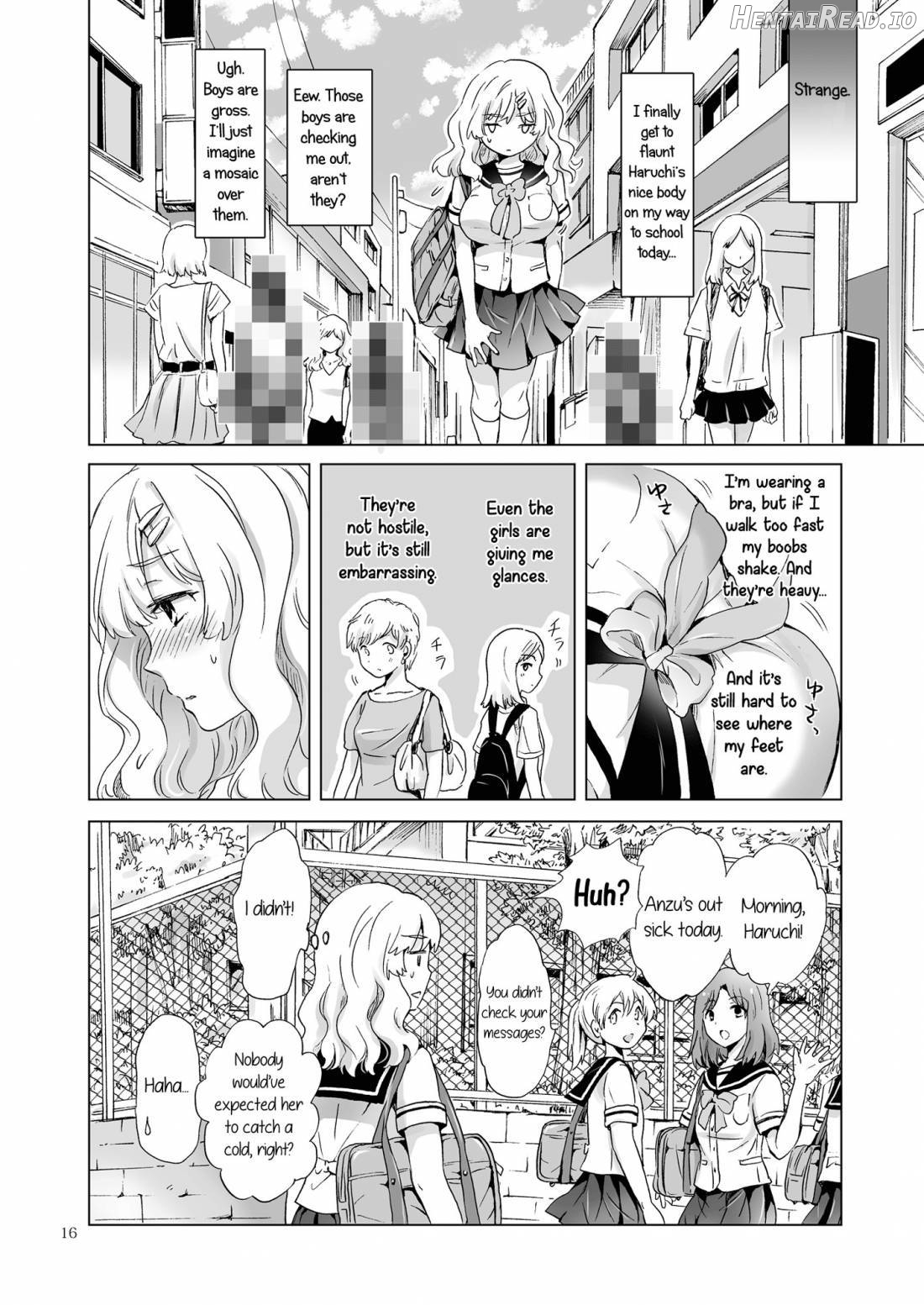 Oppai-chan to Chippai-chan ga Irekawaru Hanashi Chapter 1 - page 15