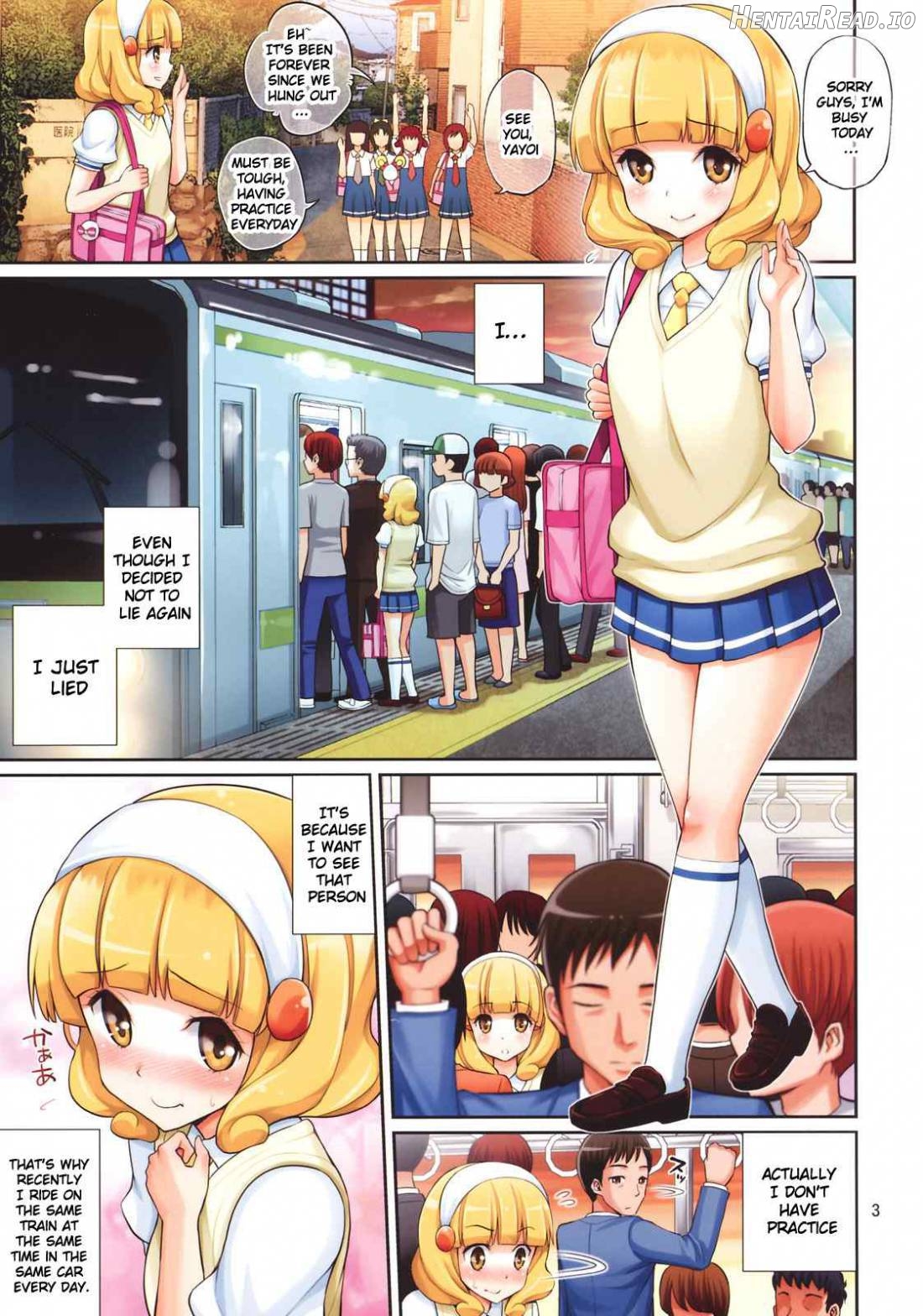 Yayoi-chan no Densha de Lovematio Chapter 1 - page 2