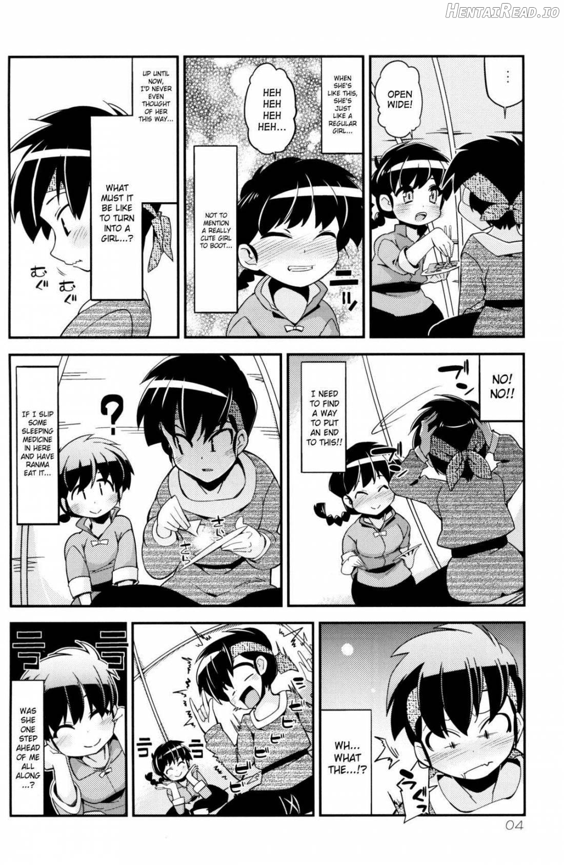 Koi no Tsurizao de Tsurarete Shimata Ranma ga Ryouga to Nyan Nyan suru Manga Chapter 1 - page 3