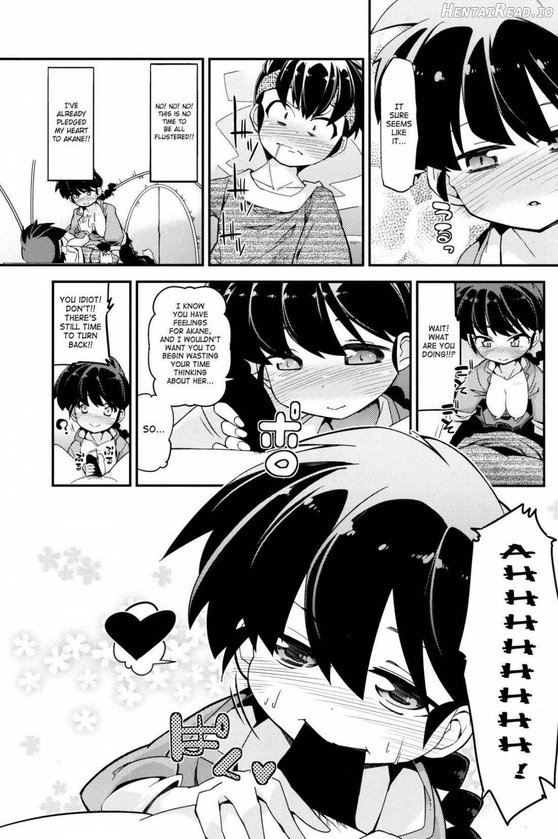 Koi no Tsurizao de Tsurarete Shimata Ranma ga Ryouga to Nyan Nyan suru Manga Chapter 1 - page 6