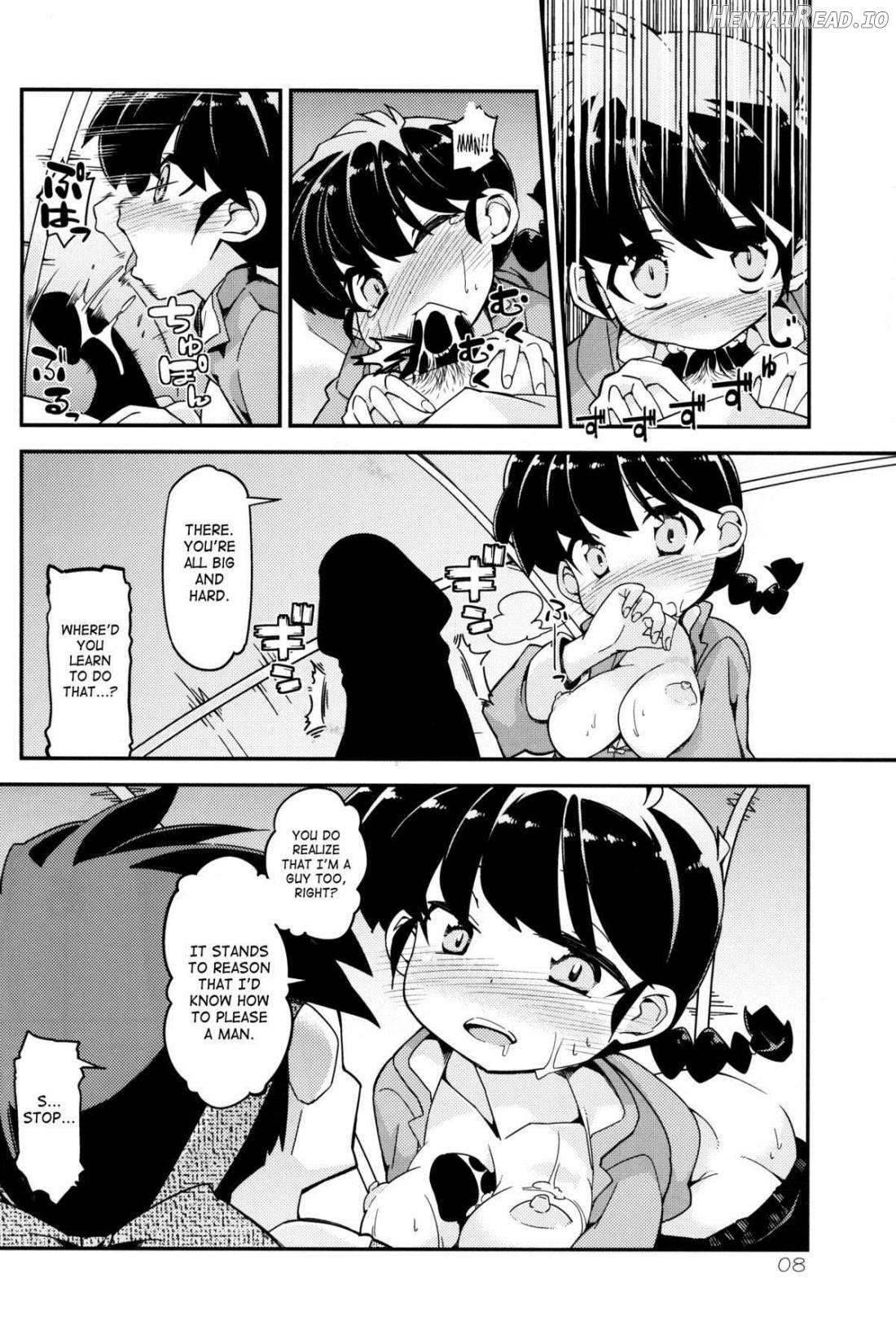 Koi no Tsurizao de Tsurarete Shimata Ranma ga Ryouga to Nyan Nyan suru Manga Chapter 1 - page 7