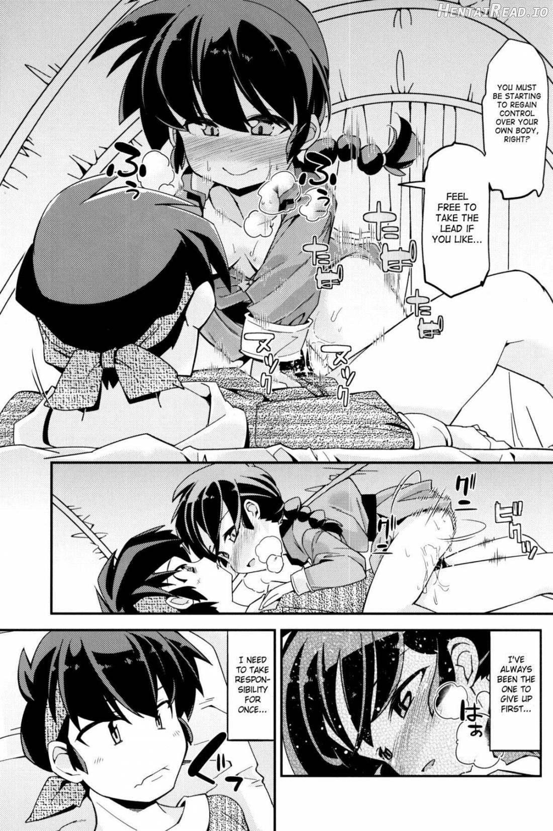 Koi no Tsurizao de Tsurarete Shimata Ranma ga Ryouga to Nyan Nyan suru Manga Chapter 1 - page 16