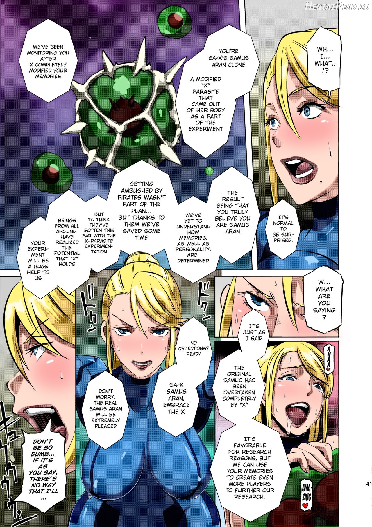 Metroid XXX - Colorized Chapter 2 - page 39