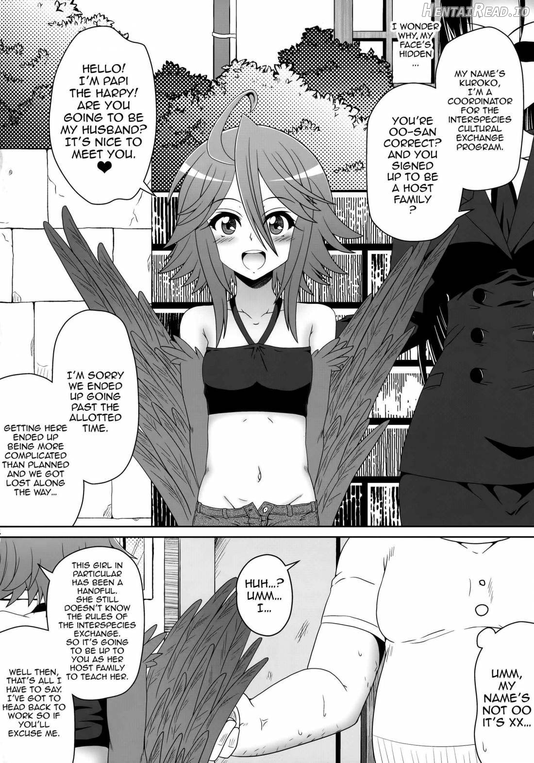 Harpy ga Tonari ni Iru Nichijou Chapter 1 - page 3