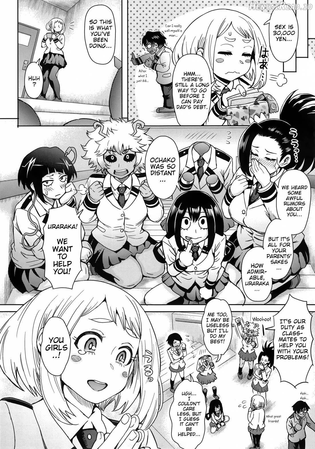 Uraraka Ura Fuuzoku Chapter 1 - page 9