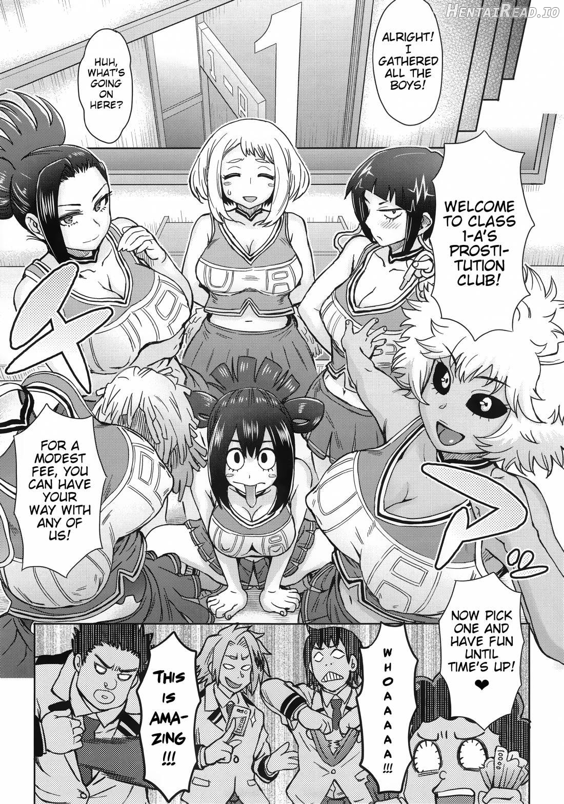 Uraraka Ura Fuuzoku Chapter 1 - page 10