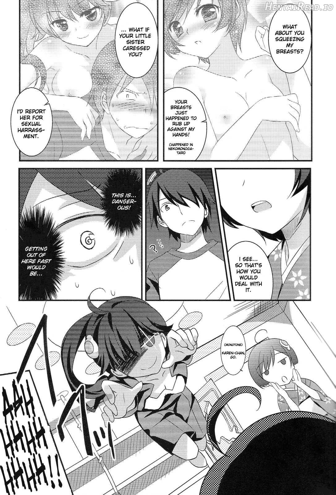 Boku to Karen to Tsukihi ga Shuraba sugiru Chapter 1 - page 6