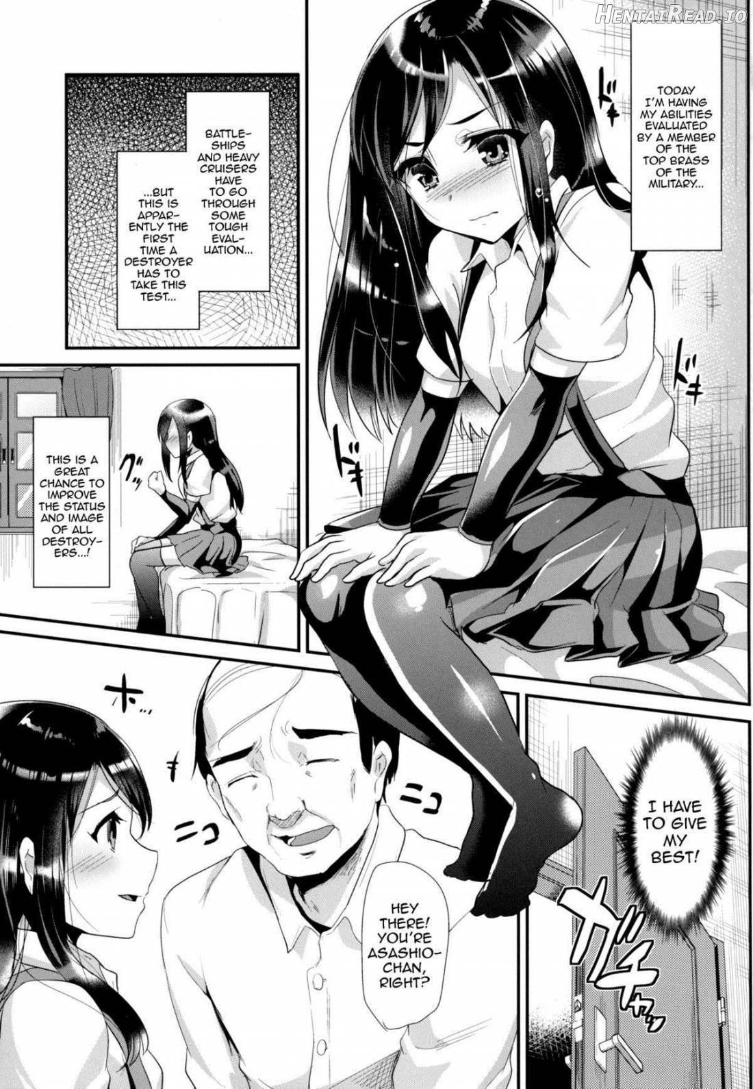 Asashio-chan wa Ganbariya-san Chapter 1 - page 2