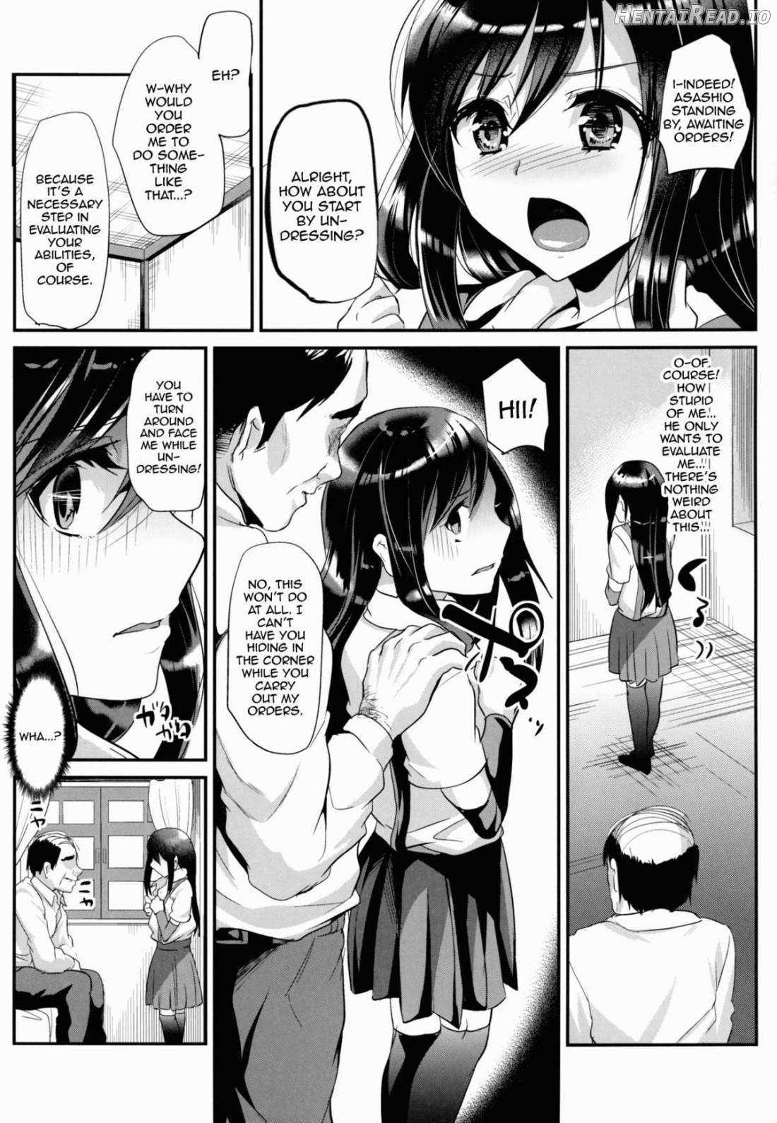 Asashio-chan wa Ganbariya-san Chapter 1 - page 3