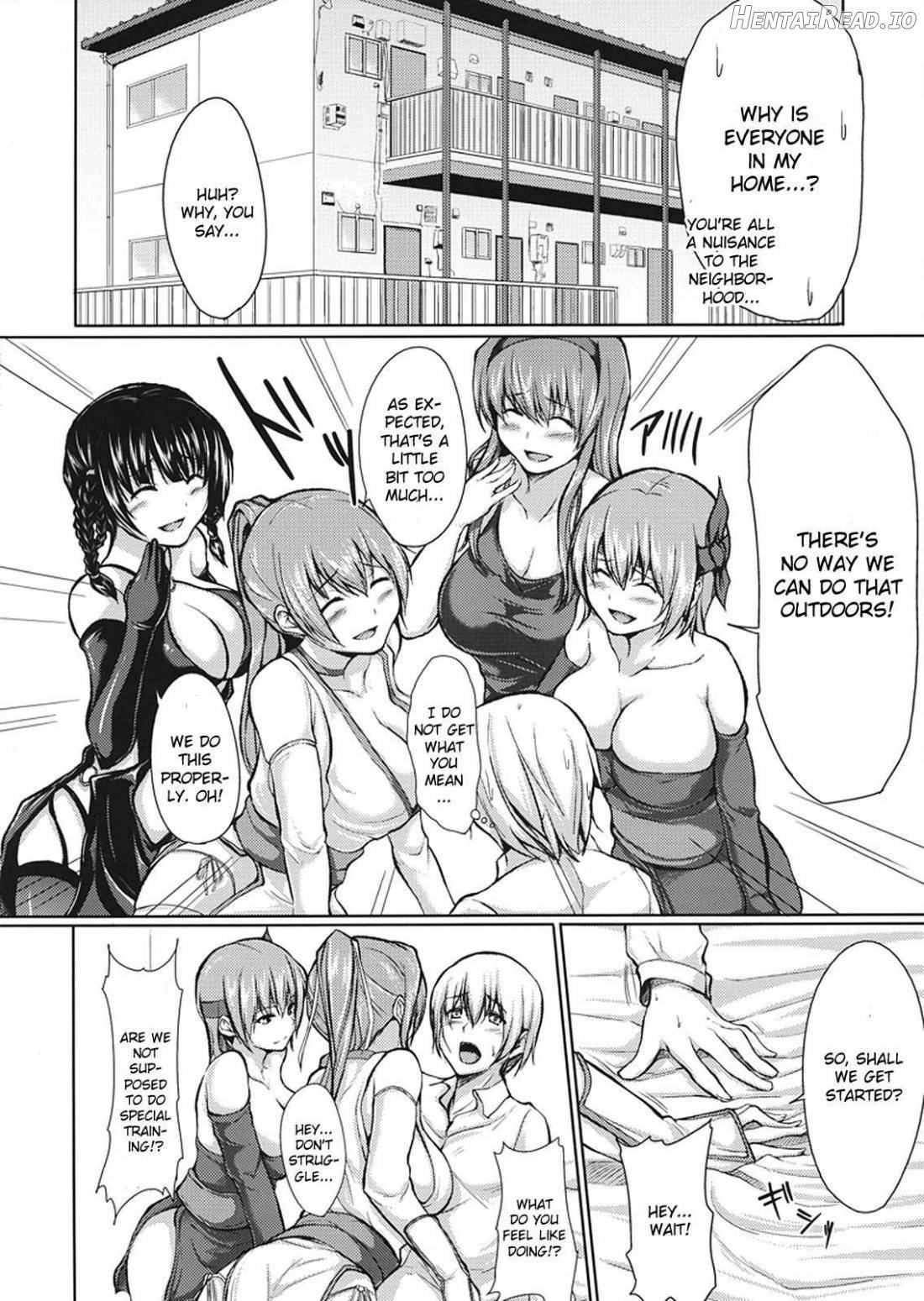 DOA Harem Chapter 2 - page 3