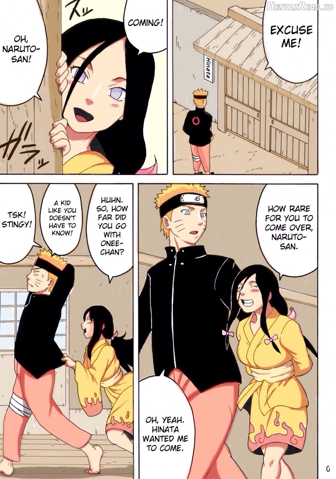 NaruHina - Colorized Chapter 1 - page 4